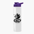 Garyline® Slim Fit RPET Bottle with Drink-Thru Lid, 32 oz. — view 106