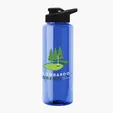 Garyline® Slim Fit RPET Bottle with Drink-Thru Lid, 32 oz. — view 135