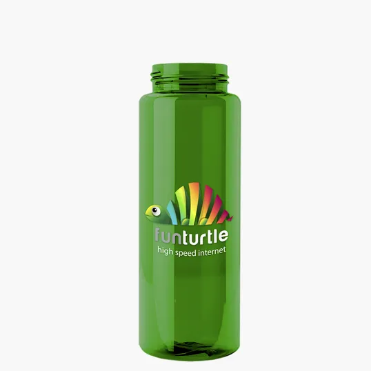 Garyline® Slim Fit RPET Bottle with Flip-Straw Lid, 32 oz. — view 134