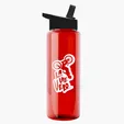 Garyline® Slim Fit RPET Bottle with Flip-Straw Lid, 32 oz. — view 106