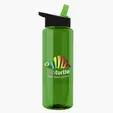 Garyline® Slim Fit RPET Bottle with Flip-Straw Lid, 32 oz. — view 103