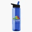 Garyline® Slim Fit RPET Bottle with Flip-Straw Lid, 32 oz. — view 115