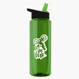 Garyline® Slim Fit RPET Bottle with Flip-Straw Lid, 32 oz. — view 102