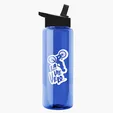 Garyline® Slim Fit RPET Bottle with Flip-Straw Lid, 32 oz. — view 112