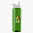 Garyline® Slim Fit RPET Bottle with Flip-Straw Lid, 32 oz. — view 104