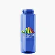 Garyline® Slim Fit RPET Bottle with Flip-Straw Lid, 32 oz. — view 138