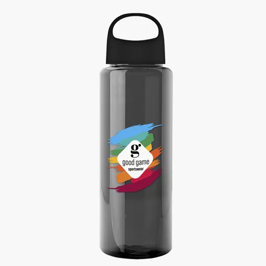 Garyline® Slim Fit RPET Bottle with Oval Crest Lid, 32 oz. — view 115