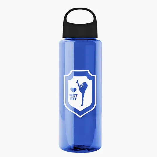 Garyline® Slim Fit RPET Bottle with Oval Crest Lid, 32 oz. — view 106