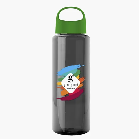 Garyline® Slim Fit RPET Bottle with Oval Crest Lid, 32 oz. — view 119