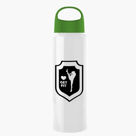 Garyline® Slim Fit RPET Bottle with Oval Crest Lid, 32 oz. — view 126