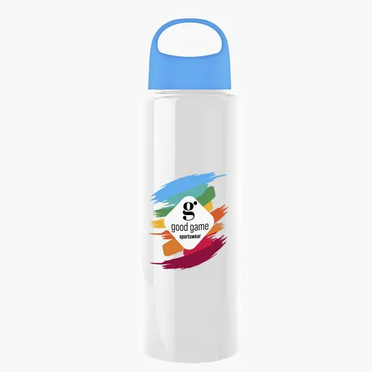 Garyline® Slim Fit RPET Bottle with Oval Crest Lid, 32 oz. — view 125