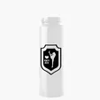 Garyline® Slim Fit RPET Bottle with Oval Crest Lid, 32 oz. — view 128