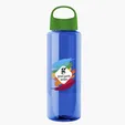 Garyline® Slim Fit RPET Bottle with Oval Crest Lid, 32 oz. — view 111