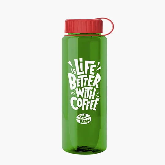 Garyline® Slim Fit RPET Bottle with Tethered Lid, 32 oz. — view 43