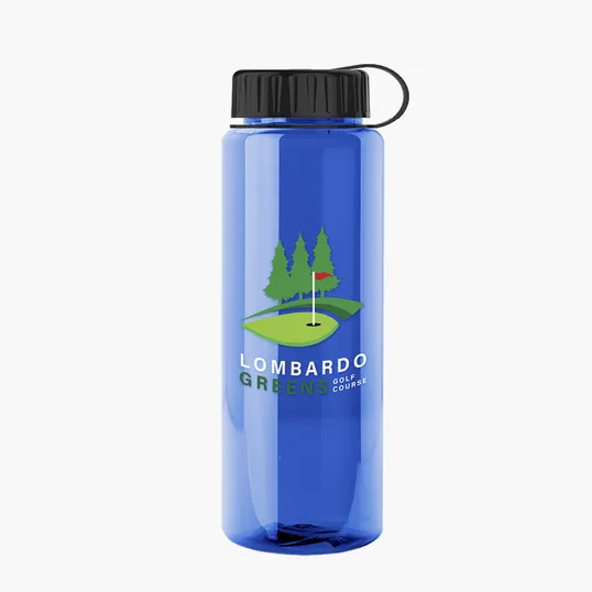 Garyline® Slim Fit RPET Bottle with Tethered Lid, 32 oz. — view 56