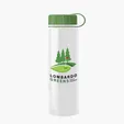 Garyline® Slim Fit RPET Bottle with Tethered Lid, 32 oz. — view 74
