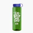 Garyline® Slim Fit RPET Bottle with Tethered Lid, 32 oz. — view 21