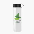 Garyline® Slim Fit RPET Bottle with Tethered Lid, 32 oz. — view 71