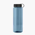 Garyline® Slim Fit RPET Bottle with Tethered Lid, 32 oz.