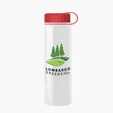 Garyline® Slim Fit RPET Bottle with Tethered Lid, 32 oz. — view 76