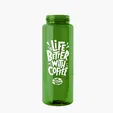 Garyline® Slim Fit RPET Bottle with Tethered Lid, 32 oz. — view 45