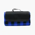 Garyline® Roll-Up Plaid Fleece Picnic Blanket, 47" x 52"