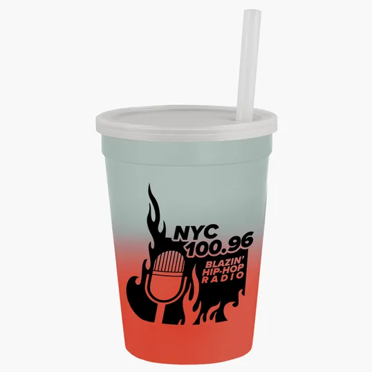Garyline® Cups-on-the-Go Color-Changing Sport Sipper, 12 oz. — view 5