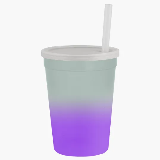 Garyline® Cups-on-the-Go Color-Changing Sport Sipper, 12 oz. — view 14