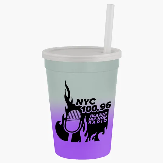 Garyline® Cups-on-the-Go Color-Changing Sport Sipper, 12 oz. — view 7