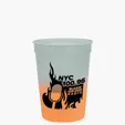 Garyline® Cups-on-the-Go Color-Changing Sport Sipper, 12 oz. — view 4