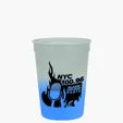 Garyline® Cups-on-the-Go Color-Changing Sport Sipper, 12 oz. — view 2