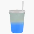 Garyline® Cups-on-the-Go Color-Changing Sport Sipper, 12 oz. — view 11