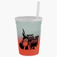 Garyline® Cups-on-the-Go Color-Changing Sport Sipper, 12 oz. — view 5