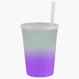 Garyline® Cups-on-the-Go Color-Changing Sport Sipper, 12 oz. — view 14