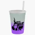 Garyline® Cups-on-the-Go Color-Changing Sport Sipper, 12 oz. — view 7