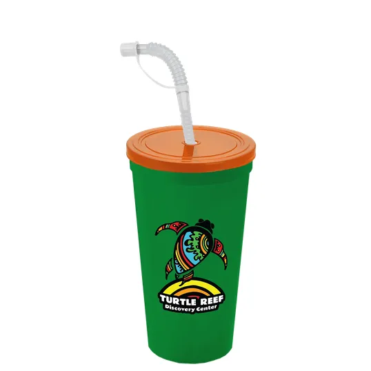 Garyline® Sport Sipper Cup with Straw Lid - 24 oz. — view 109