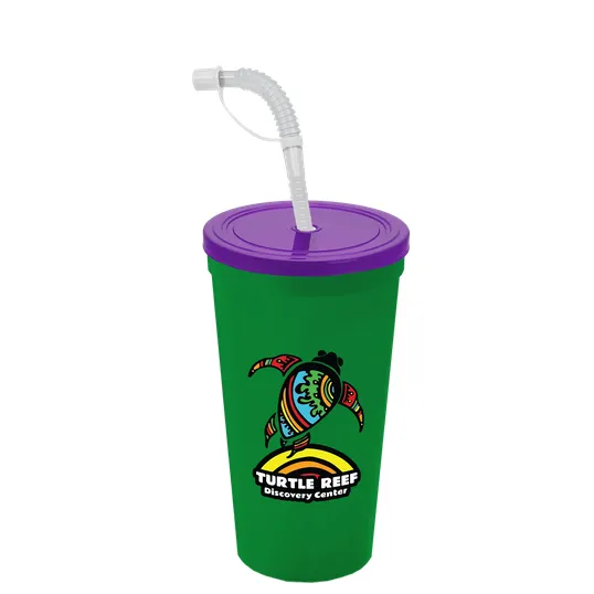 Garyline® Sport Sipper Cup with Straw Lid - 24 oz. — view 113
