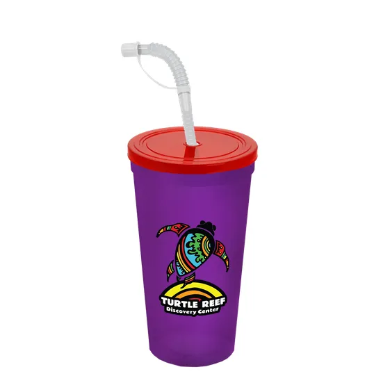 Garyline® Sport Sipper Cup with Straw Lid - 24 oz. — view 53