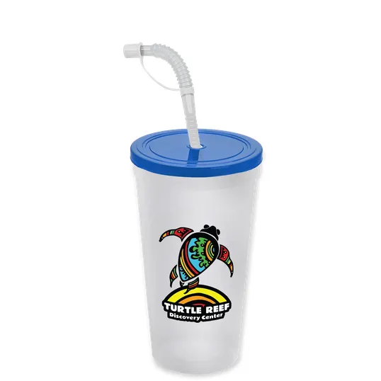 Garyline® Sport Sipper Cup with Straw Lid - 24 oz. — view 95