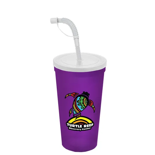 Garyline® Sport Sipper Cup with Straw Lid - 24 oz. — view 44