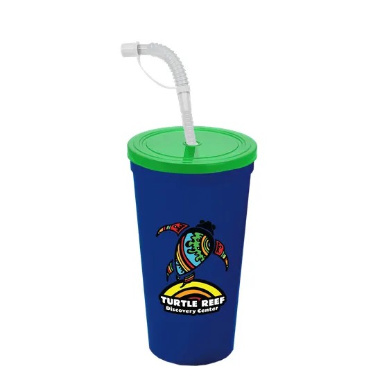 Garyline® Sport Sipper Cup with Straw Lid - 24 oz. — view 121