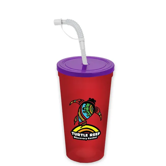 Garyline® Sport Sipper Cup with Straw Lid - 24 oz. — view 39