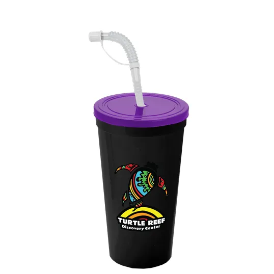 Garyline® Sport Sipper Cup with Straw Lid - 24 oz. — view 23