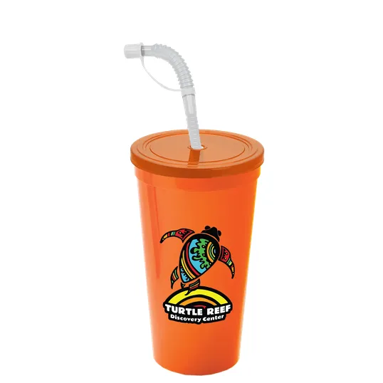 Garyline® Sport Sipper Cup with Straw Lid, 24 oz. — view 136