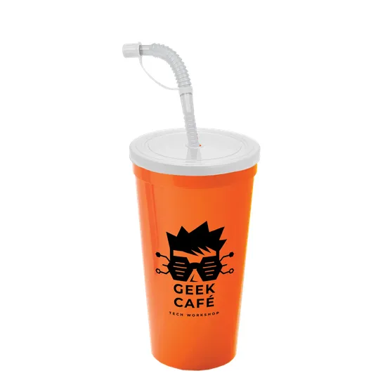 Garyline® Sport Sipper Cup with Straw Lid - 24 oz. — view 127