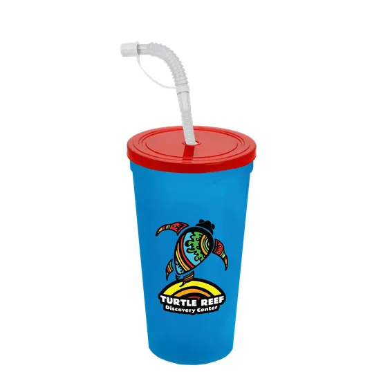 Garyline® Sport Sipper Cup with Straw Lid, 24 oz. — view 168