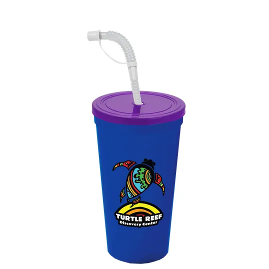 Garyline® Sport Sipper Cup with Straw Lid, 24 oz. — view 160