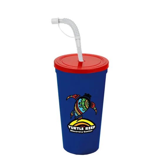 Garyline® Sport Sipper Cup with Straw Lid - 24 oz. — view 124