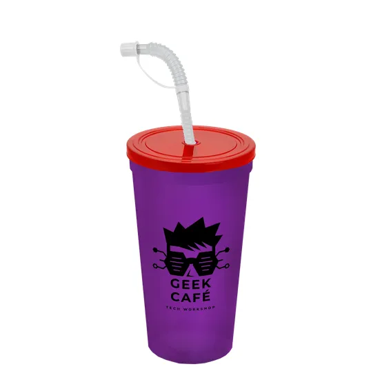 Garyline® Sport Sipper Cup with Straw Lid - 24 oz. — view 52