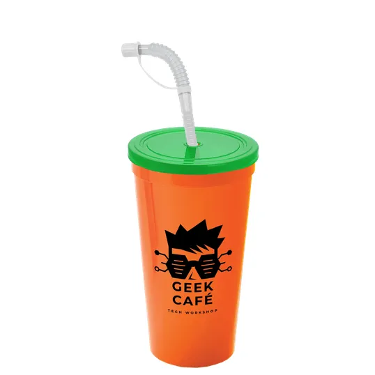 Garyline® Sport Sipper Cup with Straw Lid - 24 oz. — view 133